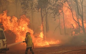 Hundreds of firefighters have been battling the blaze since Monday.