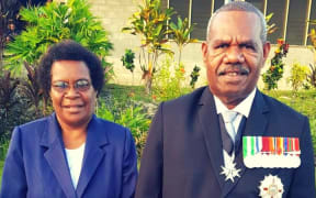 Sir Bob and Lady Hannah Dadae.