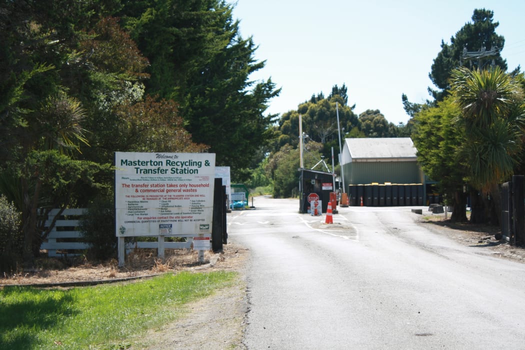 Masterton's Recycling and Transfer Station on Nurdery Road.