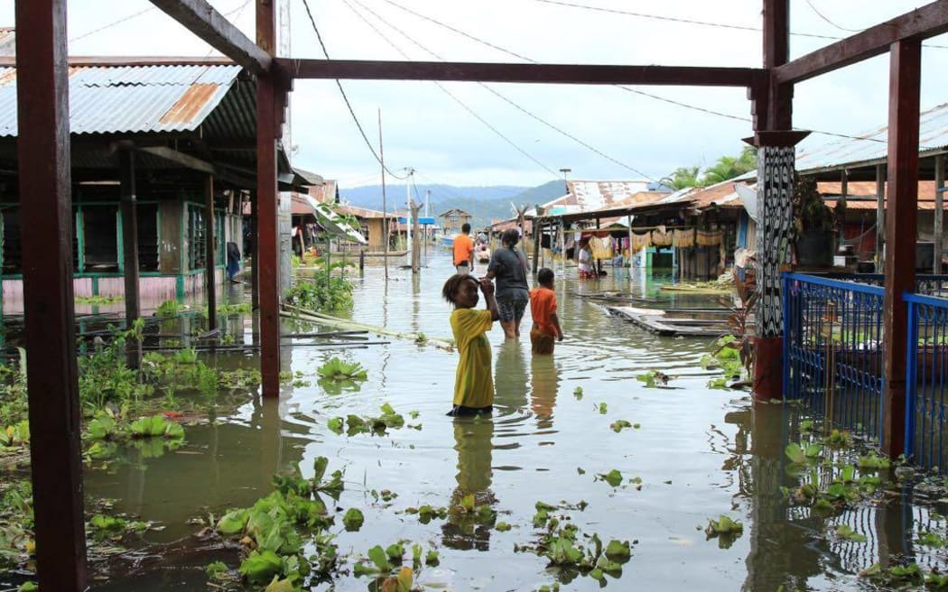 Flooding in Papua in March 2019