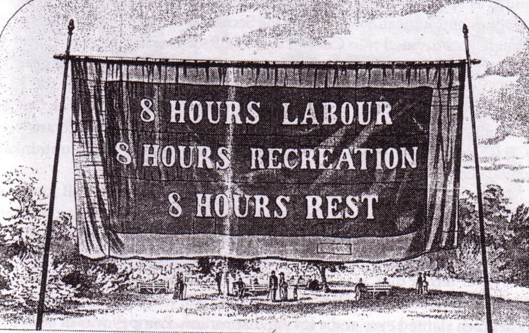 May Day banner
