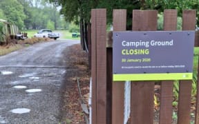 The campground will close on Friday before the lease officially ends in late February. Photo: Supplied