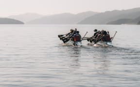 Participants in the Outward Bound programme at Anakiwa
