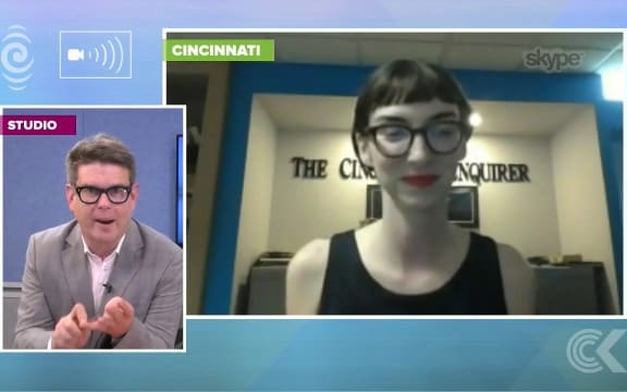 People queue for hours to cast early votes in Ohio