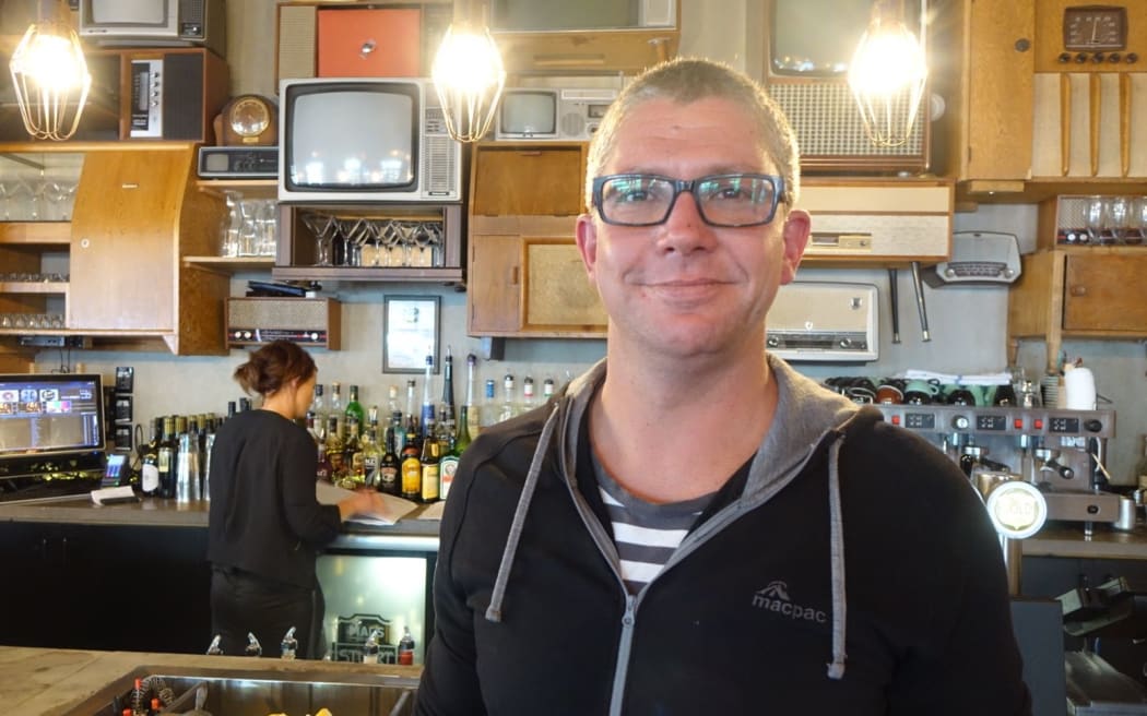 Richard Newcombe, owner of Mac's Brew Bar.