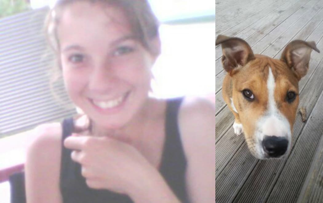 Police released photos of the girl and her dog.