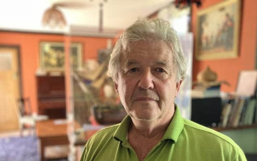 John Allison at his home in Te Karaka.