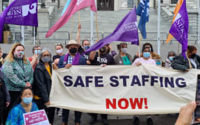 Aged care workers are calling for enforceable minimum staff numbers.