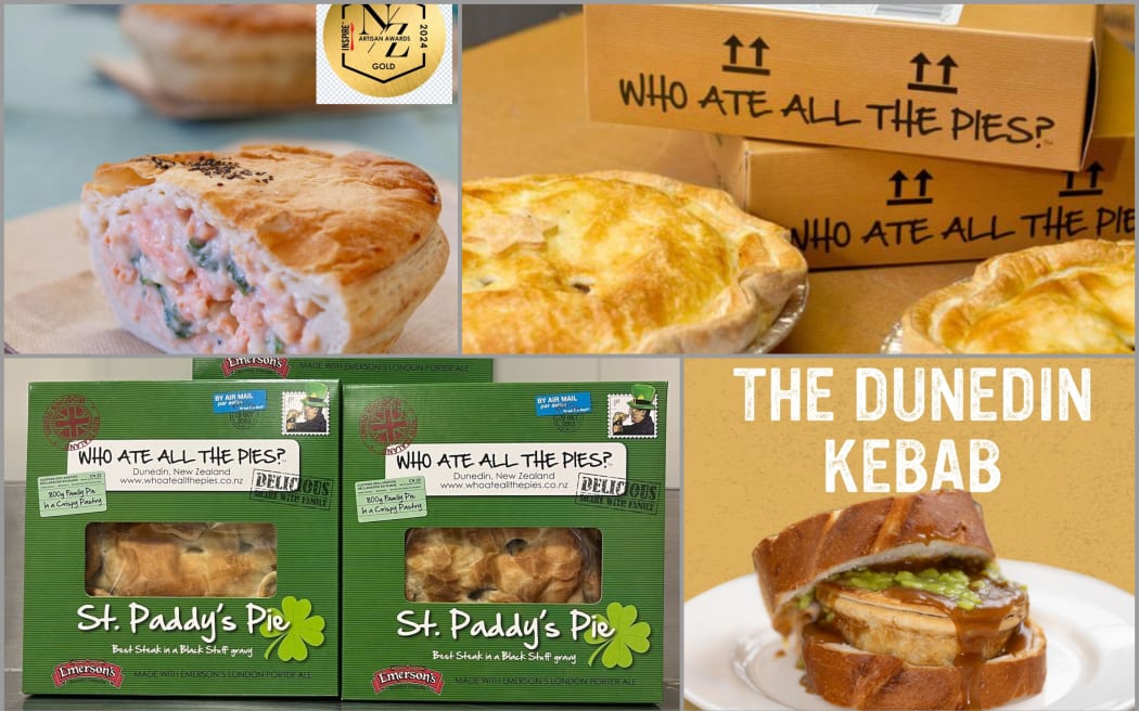 Selection of Who Ate All the Pies' pies!