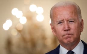 WASHINGTON, DC - AUGUST 26: U.S. President Joe Biden speaks about the situation in Afghanistan in the East Room of the White House on August 26, 2021 in Washington, DC.