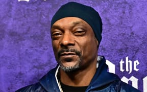 US rapper Snoop Dogg arrives for Prime Video's premiere of "The Underdoggs" at the Culver Theatre in Culver City, California on 23 January, 2024.