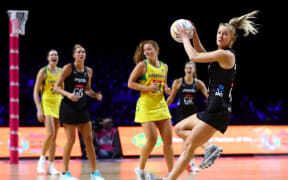 Netball World Cup 2019 - Australia v New Zealand - M&S Bank Arena, Liverpool, England - Shannon Saunders of New Zealand. 
/ www.photosport.nz