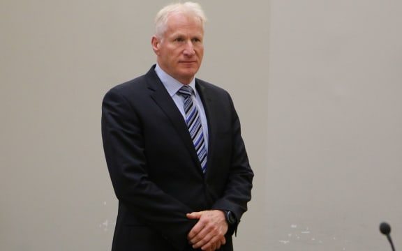 Alfred Keating in the dock.