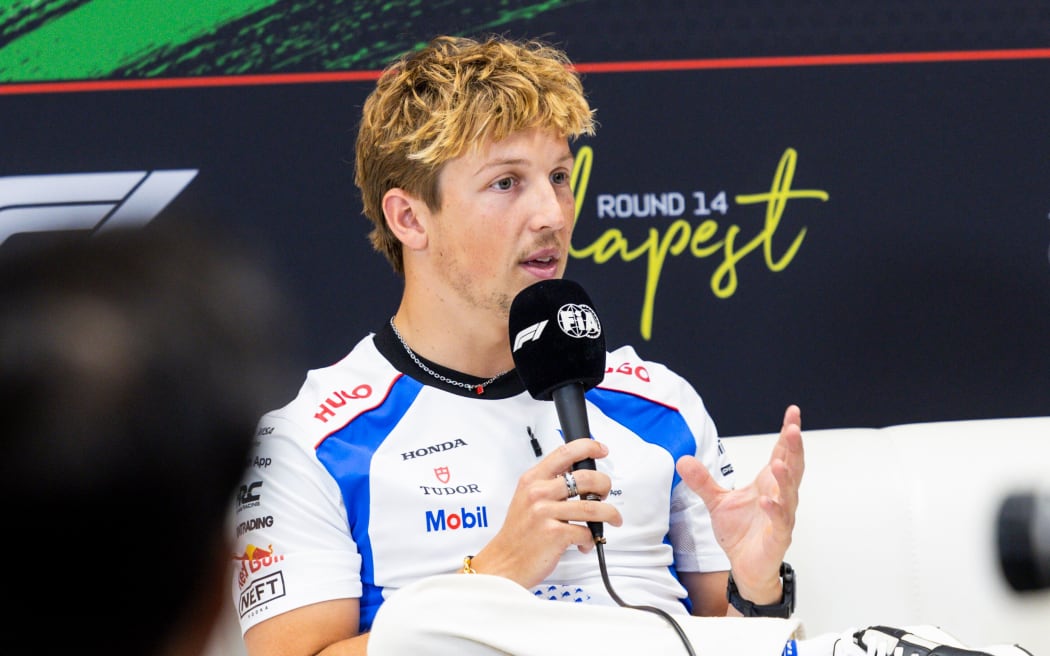 New Zealand F1 driver Liam Lawson.