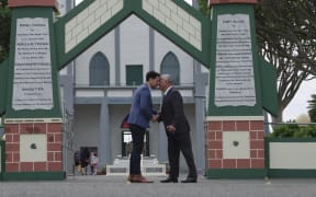 Host James Nokise at Ratana