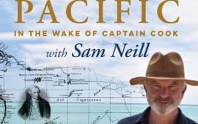 cover of the book "The Pacific: In the Wake of Captain Cook with Sam Neill"