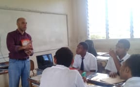 Students of Ratu Navula College in Fiji can now learn to speak French.