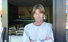 Zephyr restaurant owner in Kaikōura Richard Allan was only open for nine days this summer before the quake hit.