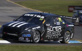 The Super Black Racing Ford V8 in action at the recent Sandown 500