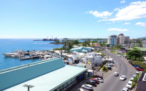 Apia CBD the capital of Samoa.