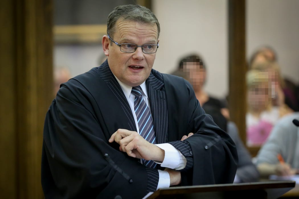Defence lawyer, Shane Robinson.