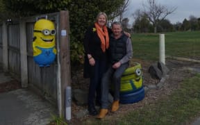 Brent and Shirley Cairns' Kaiapoi home is now surrounded by bare land, after almost all of their neighbours accepted government buy-out.