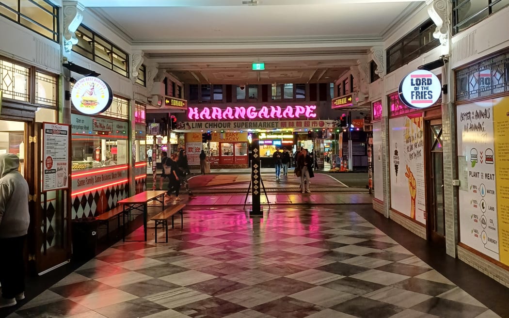 St Kevin's Arcade, Karangahape Road, Auckland.