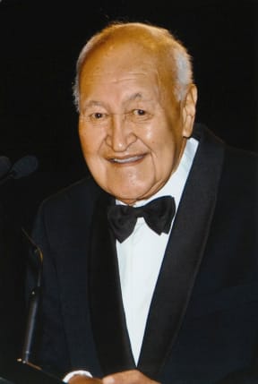 Māori broadcaster Henare te Ua.