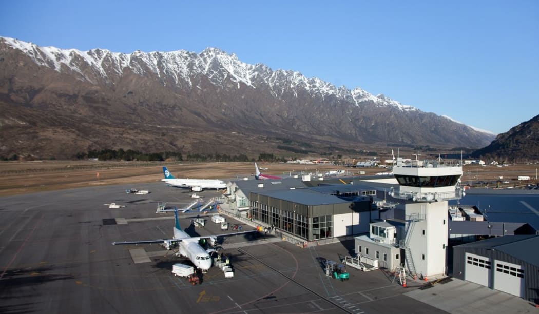 Queenstown Airport.