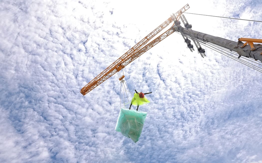 THAW, part art installation, part activism, is performed by three different characters over eight hours over Port Nelson during the 2022 Nelson Arts Festival.