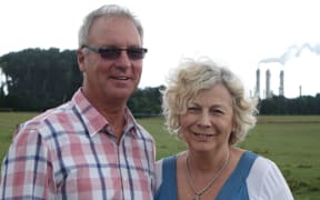 South Taranaki couple Philip and Ainsley Luscombe say almost half of their 200 hectare farm will fall into buffer zones.