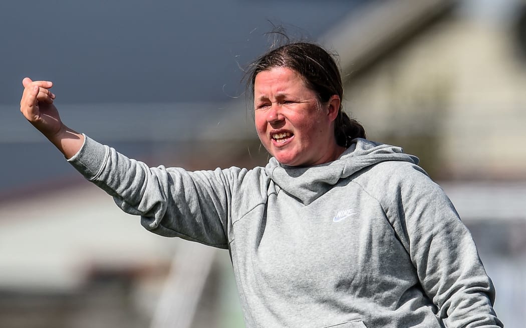 Wellington Phoenix women's head coach Natalie Lawrence.