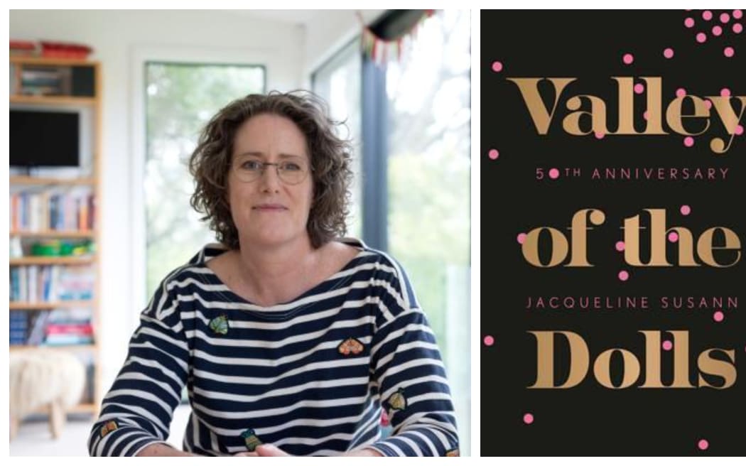 Kate Camp and the cover of Valley of the Dolls