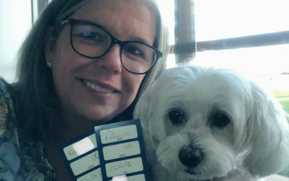 Lisa Robinson was twice denied flying with her assistance dog Lilly by Air New Zealand.