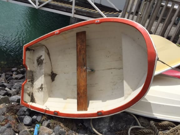Police would like to hear from anyone who has information about the dinghy.