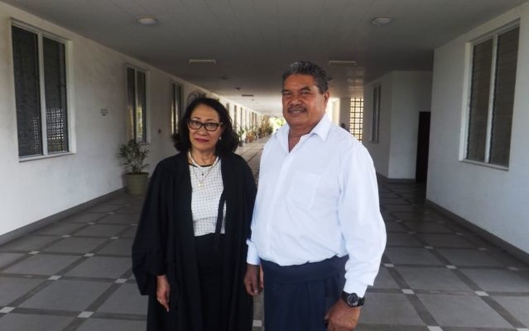 Associate Minister, Peseta Vaifou Tevaga, and lawyer Leulua'ialii Olinda Woodroffe