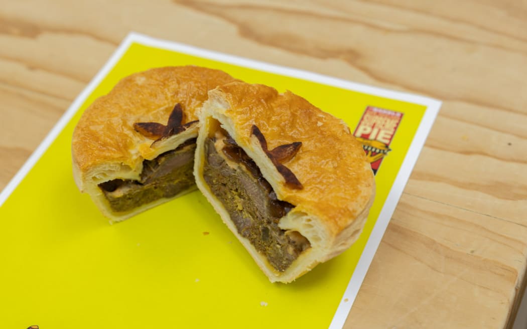 Arlyn Thompson from Rangiora Bakery in North Canterbury won with her slow cooked Sumatra style beef pie to win the Bakels NZ Supreme Pie Award for 2024.