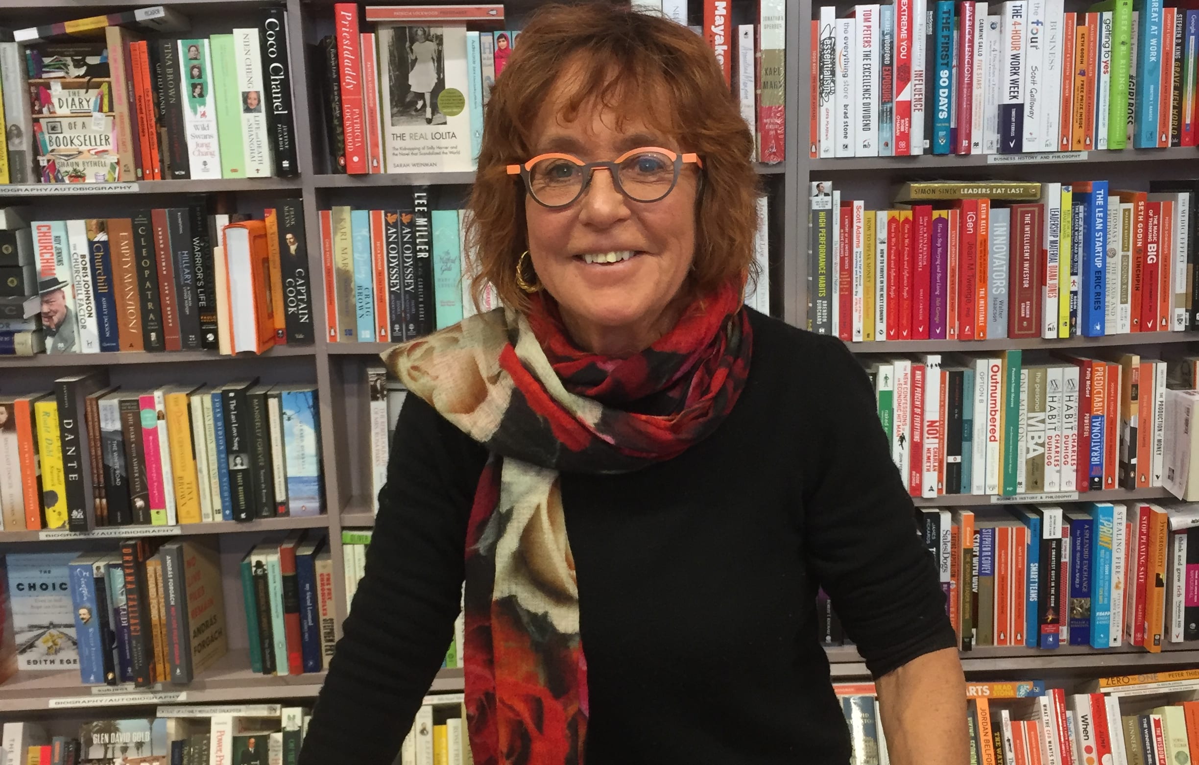 Jo McColl at Unity Bookshop