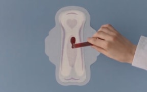 Libra says an advertisement depicting menstrual blood for the first time on prime time TV in Australia was aimed at breaking down taboos around periods.