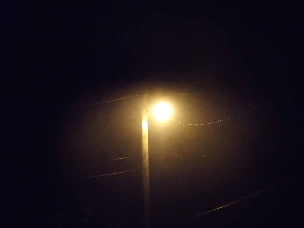 streetlight at night