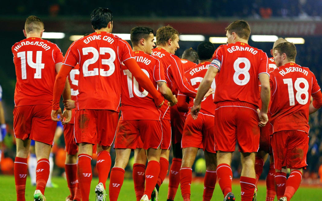 January 2015. Anfield, Liverpool, England.