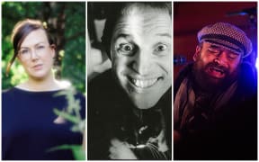 From left: Nadia Reid, Chris Knox and Troy Kingi.