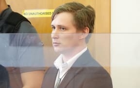 Michael Tavares in court.