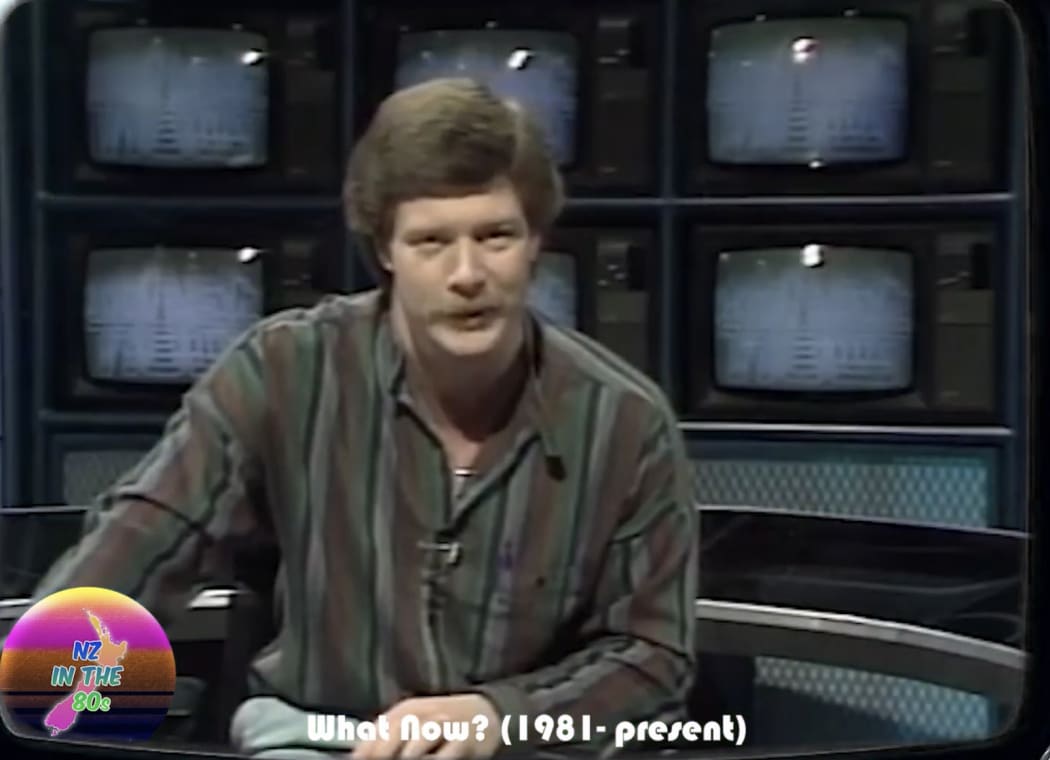 Steve Parr - What Now's first host, circa 1980s.