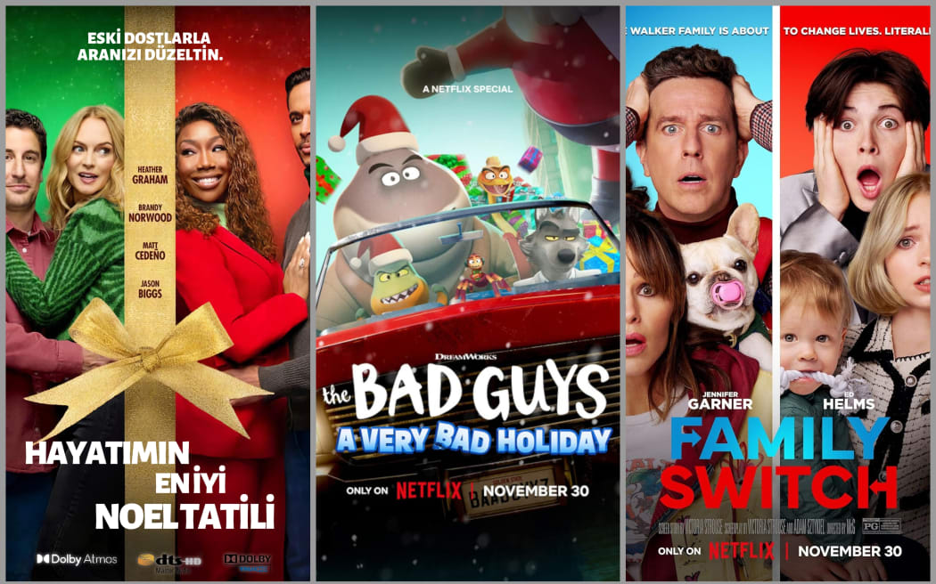 Christmas movie posters