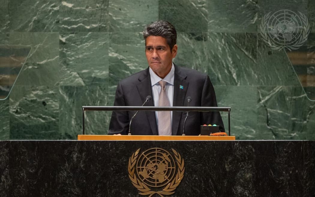 Palau's President, Surangel Whipps Jr speaks at UNGA.