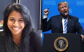 Lamia Imam (@ Sassy Little Hobbit) / President Donald Trump