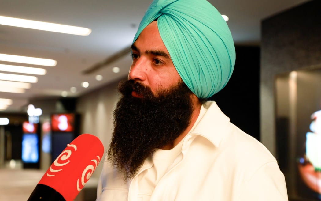 Harjot Singh, the presenter and researcher of documentary Punjab to Aotearoa.