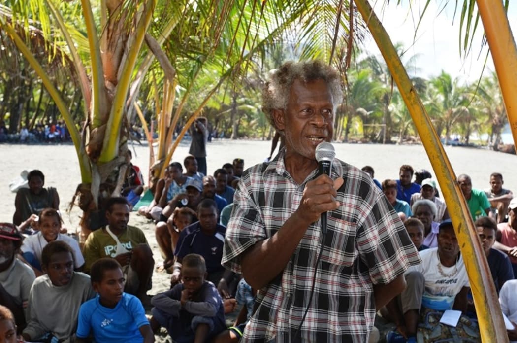 Patrick Ledi at Peochakuri Village says the RAMSI intervention made a great difference in peoples' lives.
