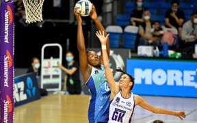 Mystics shooter Grace Nweke was a dominant force in her side's win.